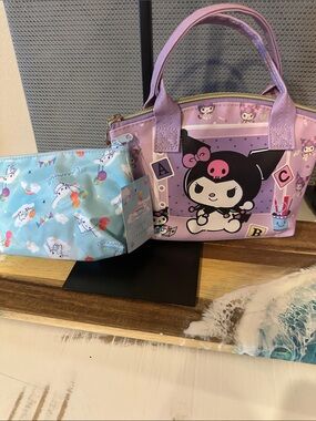 Sanrio Kuromi Small Pink and Purple Mini Tote